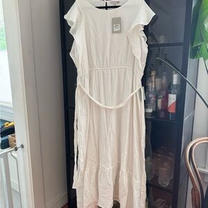 Nordstrom White Casual Maxi Sundress
